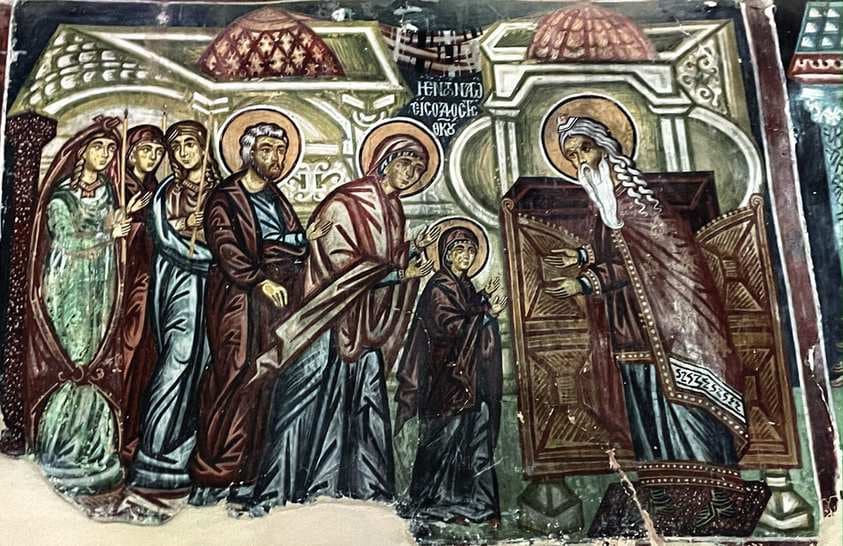 Presentation of Mary in the Temple — Archangel Michael, Pedoulas — Minas of Marathasa