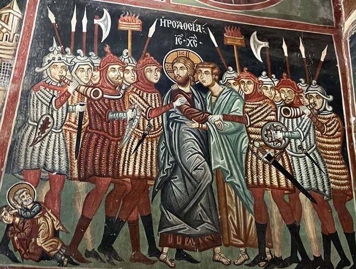 Arrest of Christ — Archangel Michael, Pedoulas — Minas of Marathasa