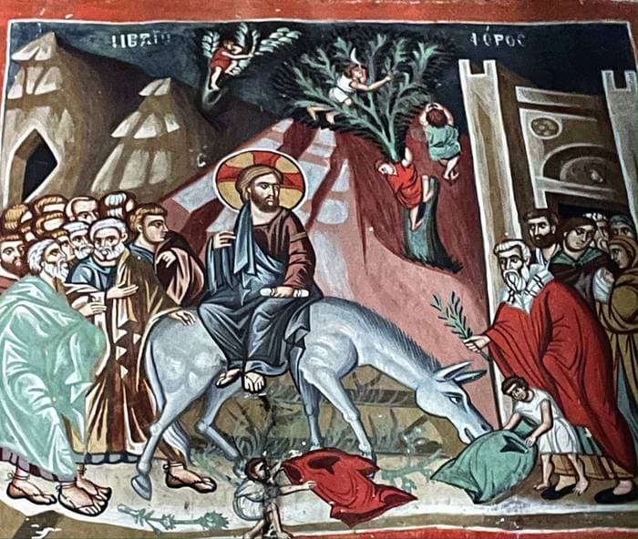 Entry into Jerusalem — Stavros tou Agiasmati — Philippos Goul