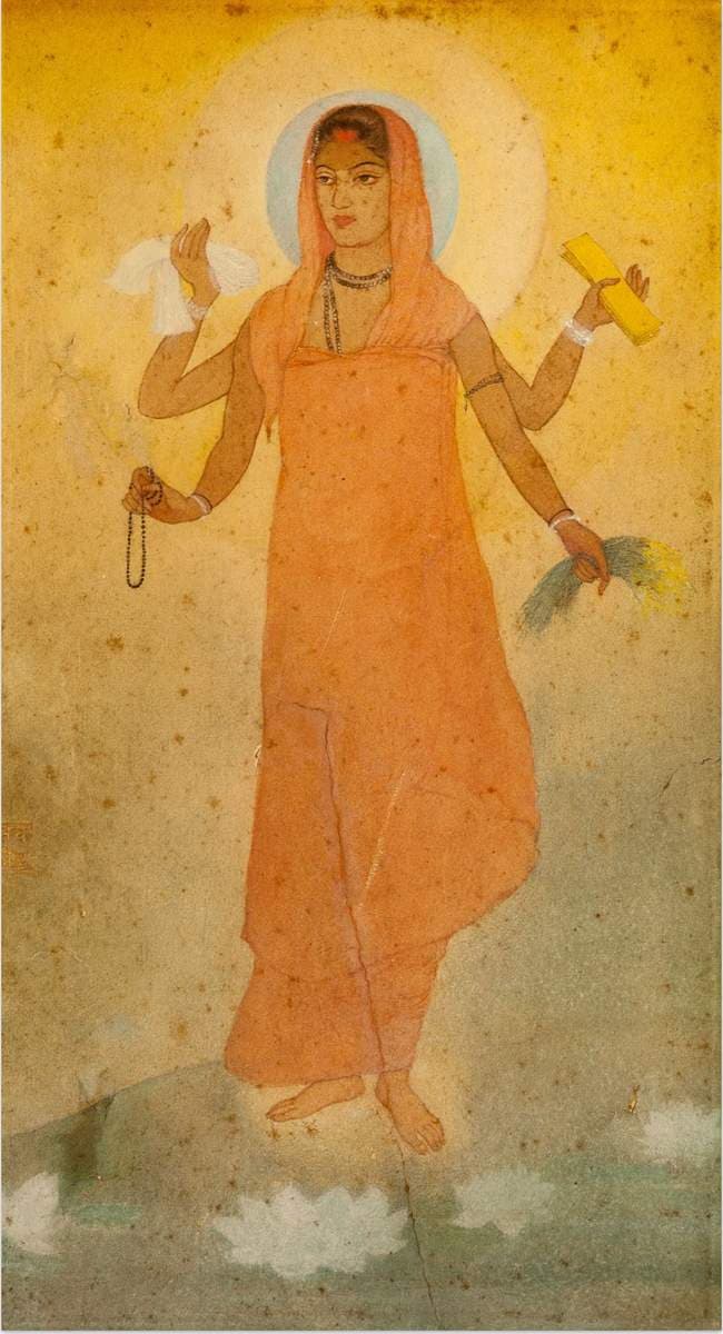 Bharat Mata [Mother India] — Abanindranath Tagore, 1905
