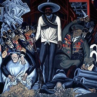 The Epic of American Civilization: Hispano-America (Panel 14) — José Clemente Orozco, 1932–1934