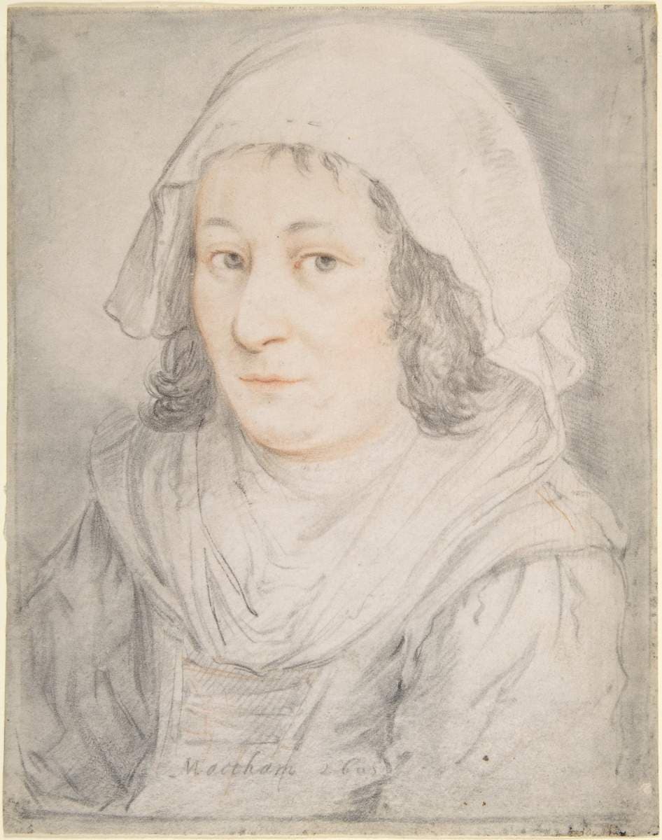 Half-figure of a Woman — Jacob Matham