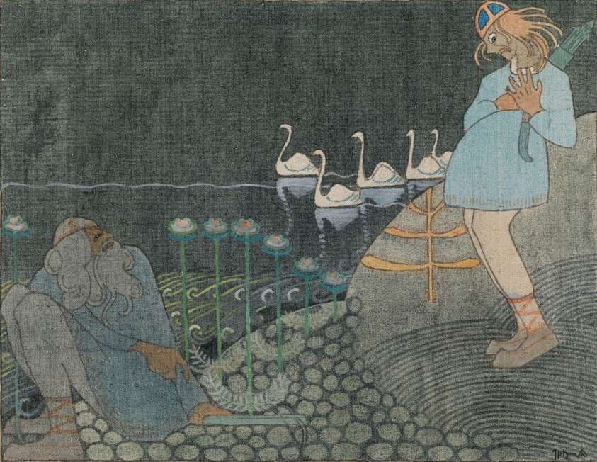 Lemminkäinen and the Cowherd — Joseph Alanen