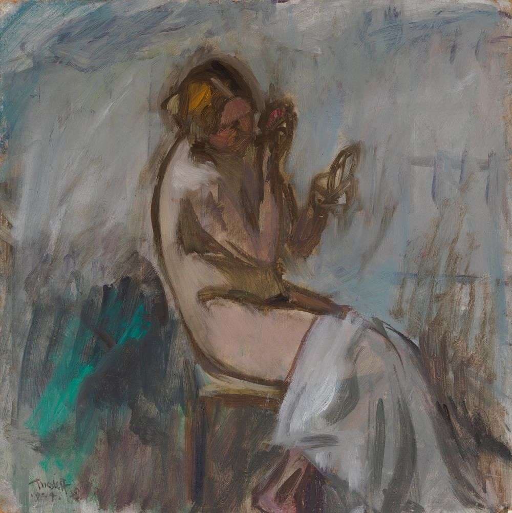 Model with Mirror — Ellen Thesleff
