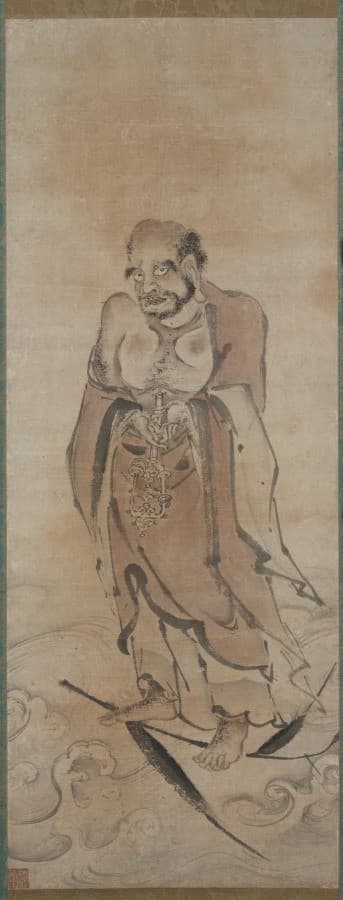 Bodhidharma on a Reed — Shingo