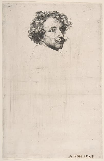 Self-Portrait, from "The Iconography" — Anthony van Dyck
