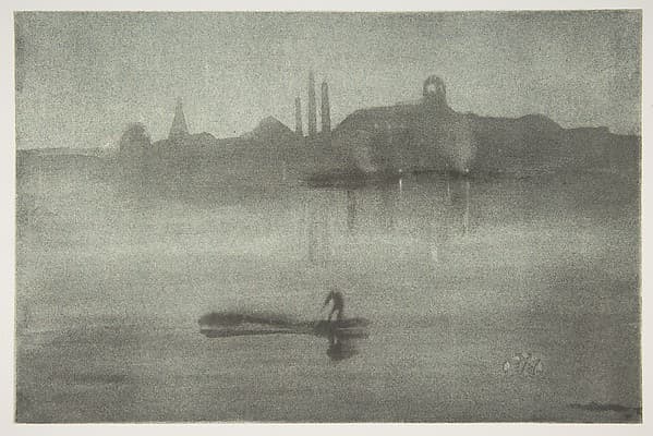 Nocturne (Nocturne: The Thames at Battersea) — James Abbott McNeill Whistler