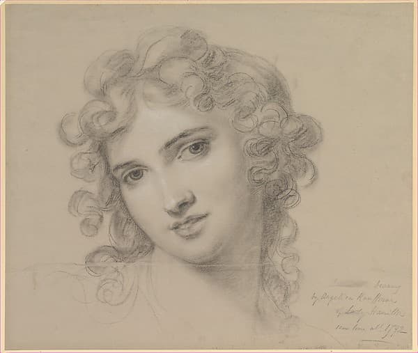 Portrait of Emma Hamilton — Angelica Kauffman