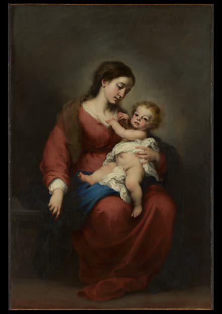Virgin and Child — Bartolomé Esteban Murillo