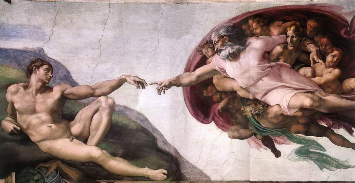 The Creation of Adam — Michelangelo