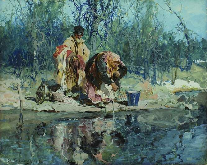 Before washing laundry — Stepan Kolesnikov
