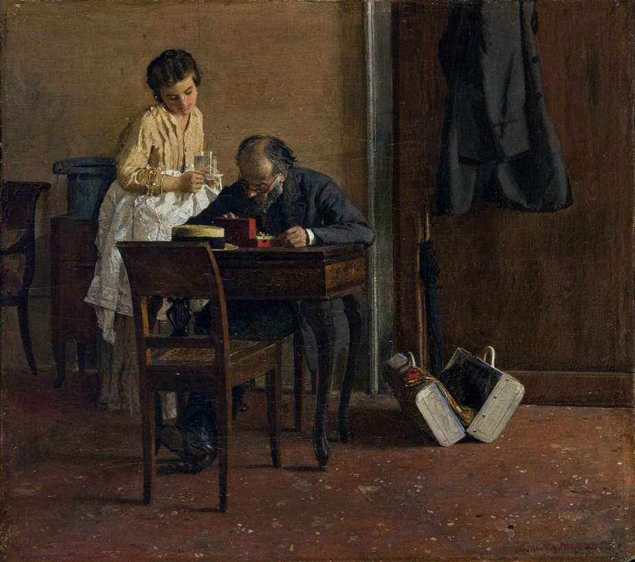 After the trip — Giacomo Favretto