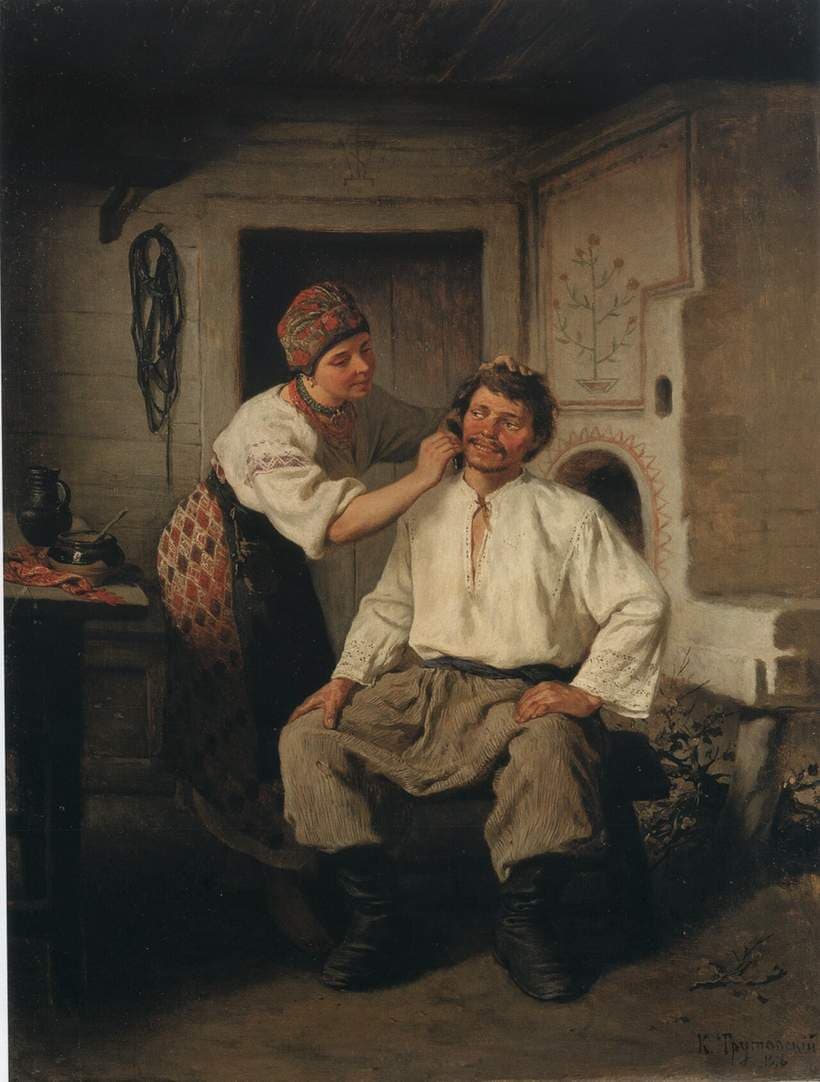 Жанровая сцена — Konstantin Trutovsky