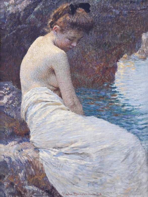 By the Sea — Vlaho Bukovac