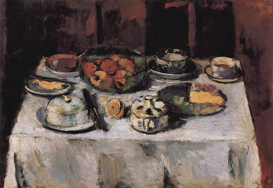 Covered Table — Anton Faistauer