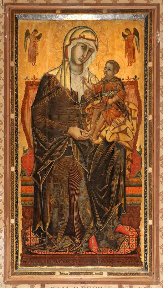 Madonna del Bordone — Coppo di Marcovaldo