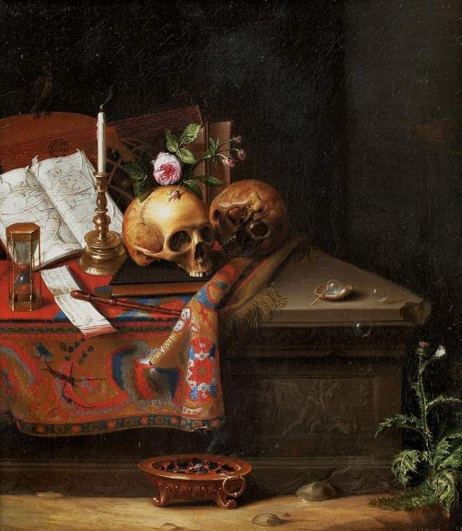 Vanitas still life. — Philipp Sauerland