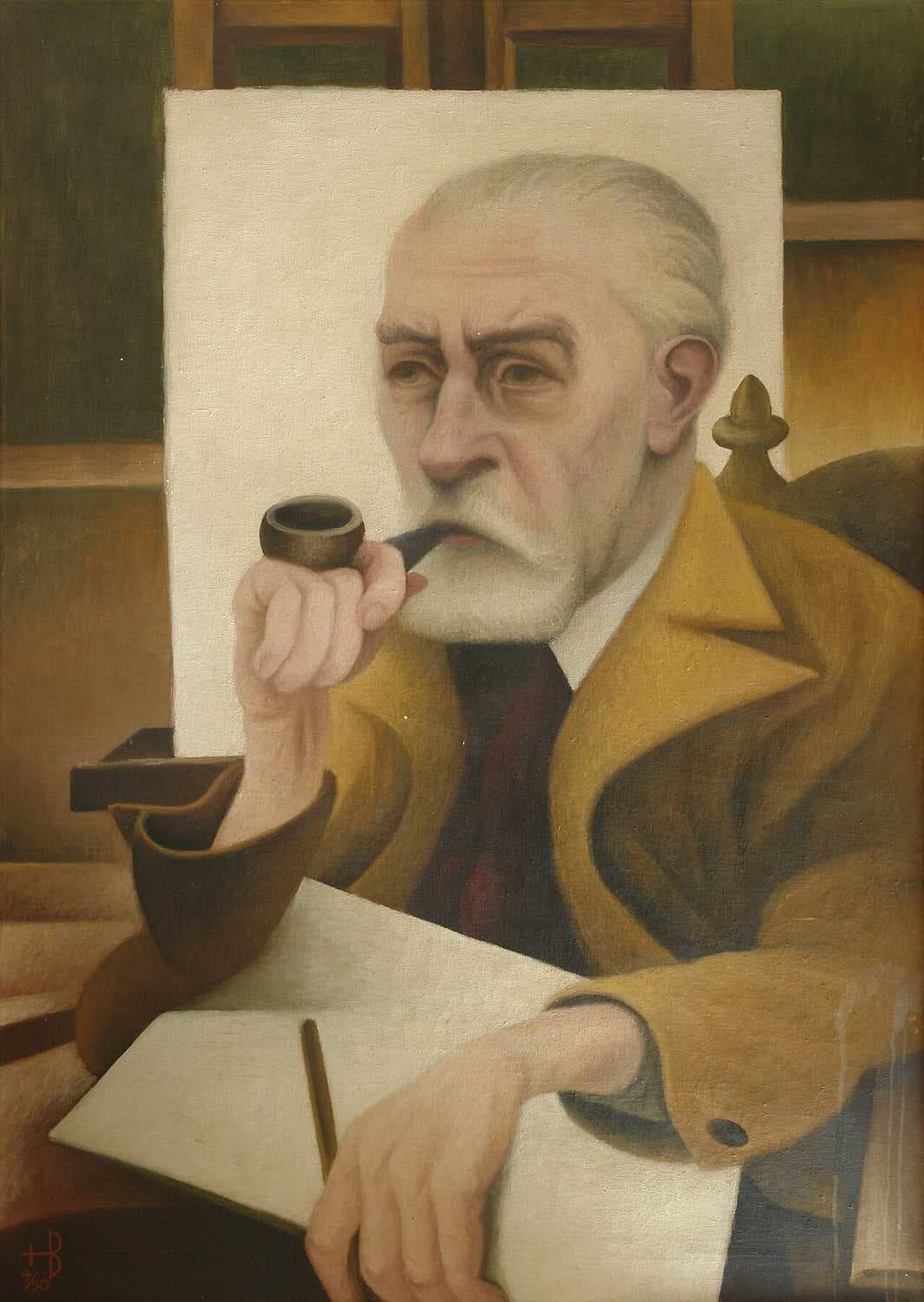 Self-portrait — Hans Brass