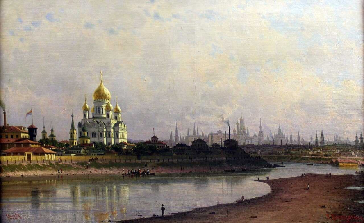 Old Moscow — Piotr Petrovitch Veretschagin