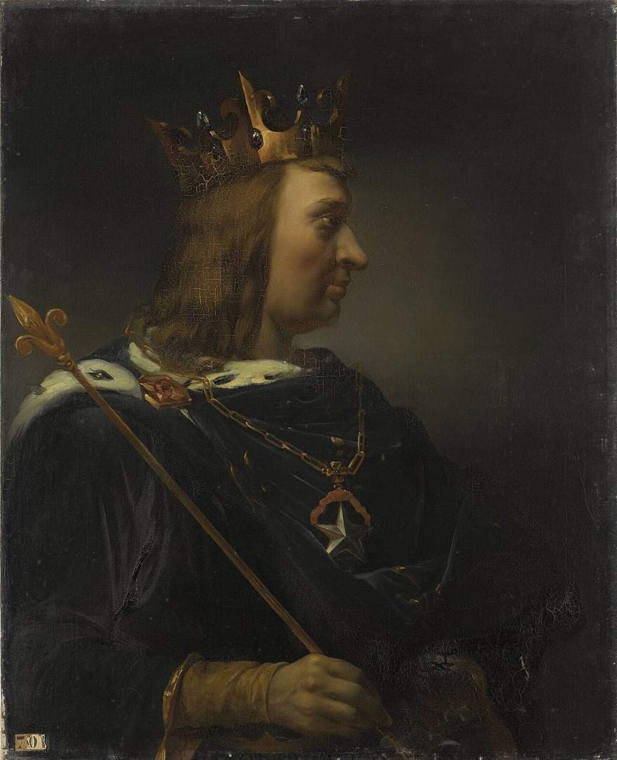 John II, called the Good, King of France (1319-1364) — Jean-Léonard Lugardon