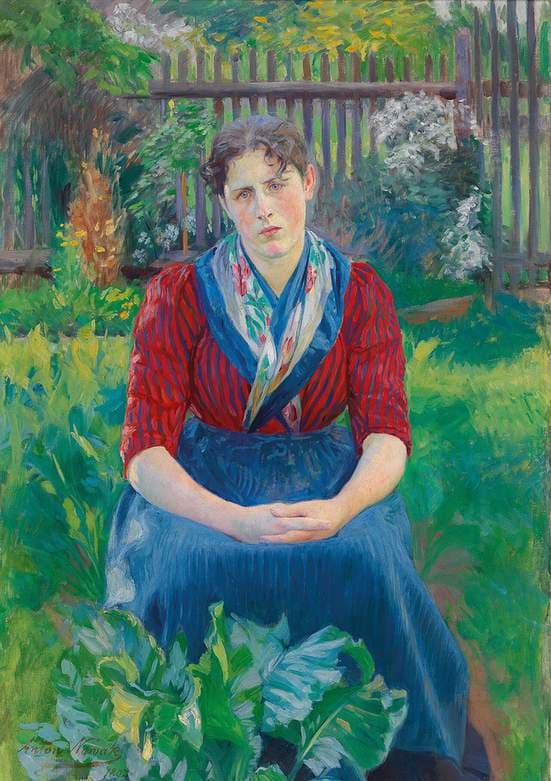 Country Girl from the Wachau — Anton Nowak