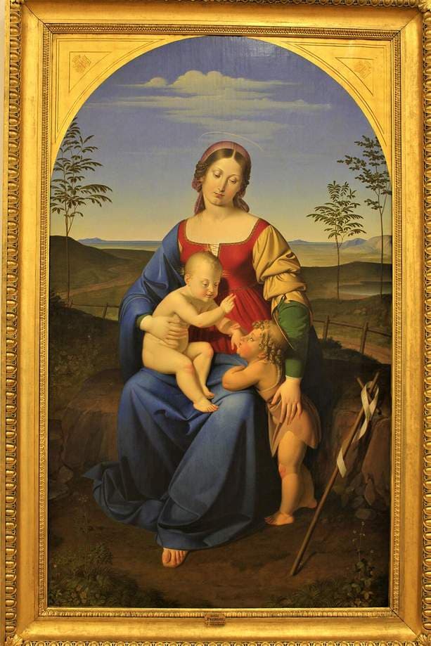 Maria mit Jesus und Johannes dem Täufer — Anton Psenner