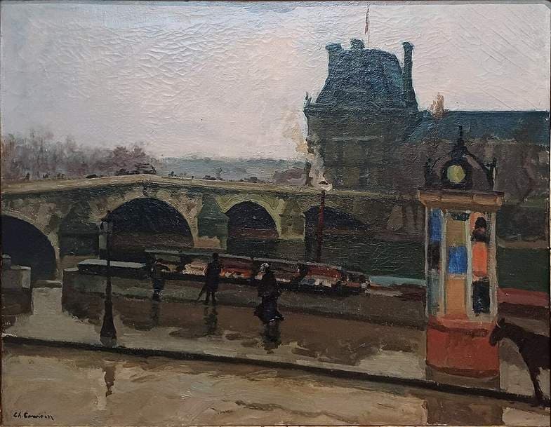 Pont Royal in Grey Weather — Charles Camoin