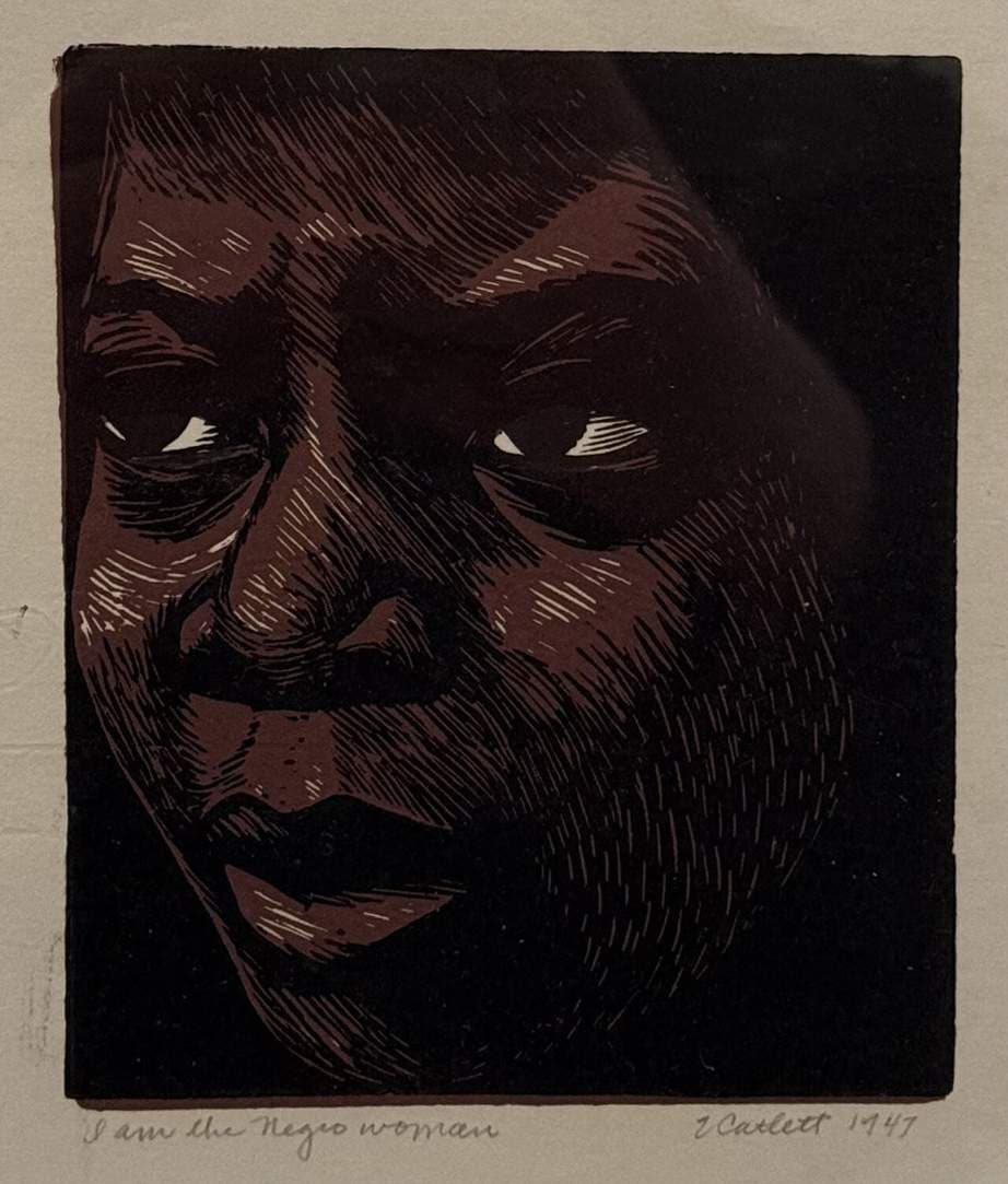 I am the Black Woman — Elizabeth Catlett