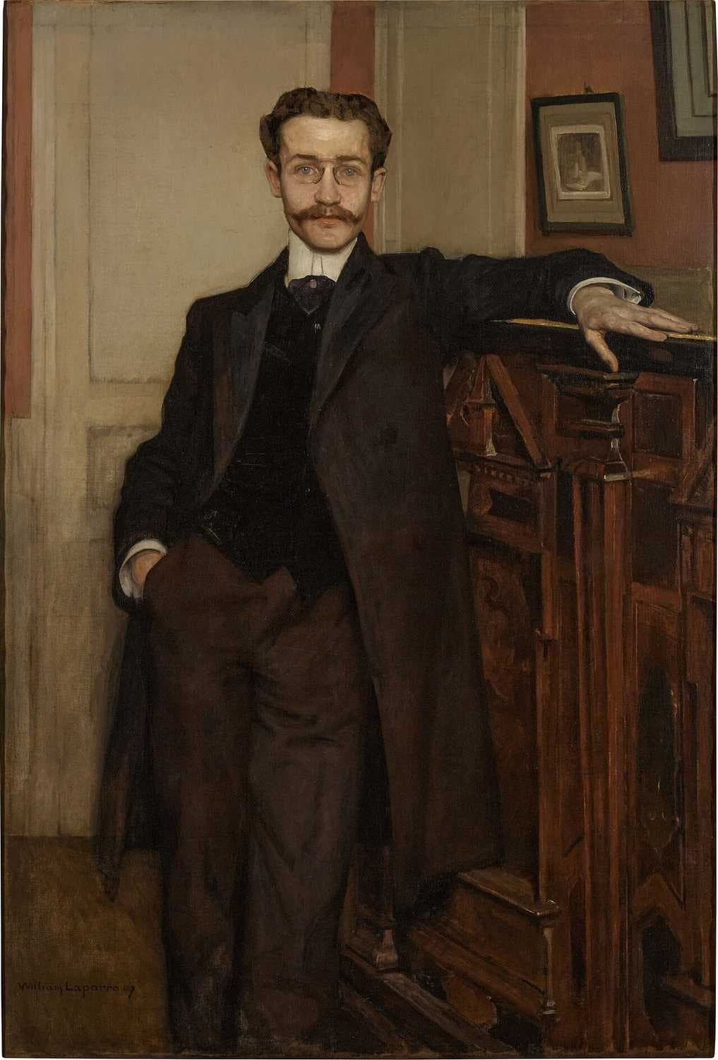 Portrait of Benjamin Landowski (1877–1960) — William Laparra