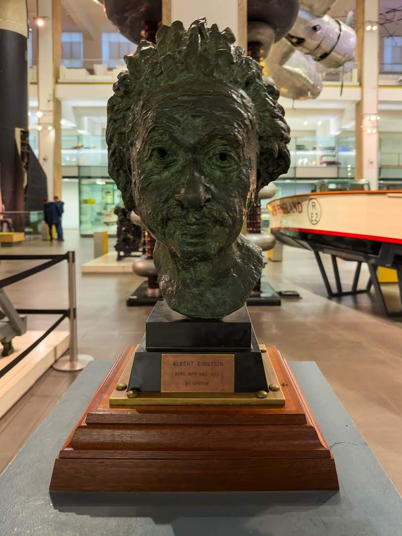 Albert Einstein by Jacob Epstein, Science Museum — Sir Jacob Epstein