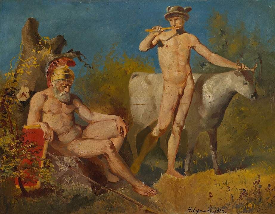 Mercury and Argus — Nikolay Yefimov