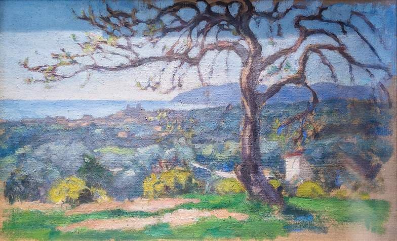 Vue sur Cannes ou Le Cannet — Albert André