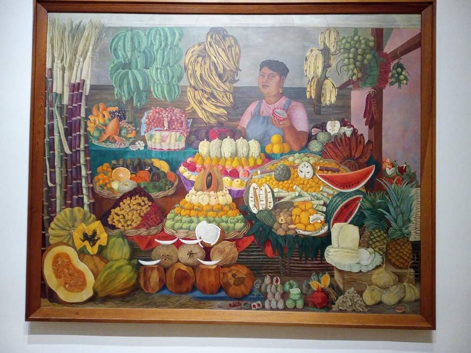 The fruit vendor — Olga Costa