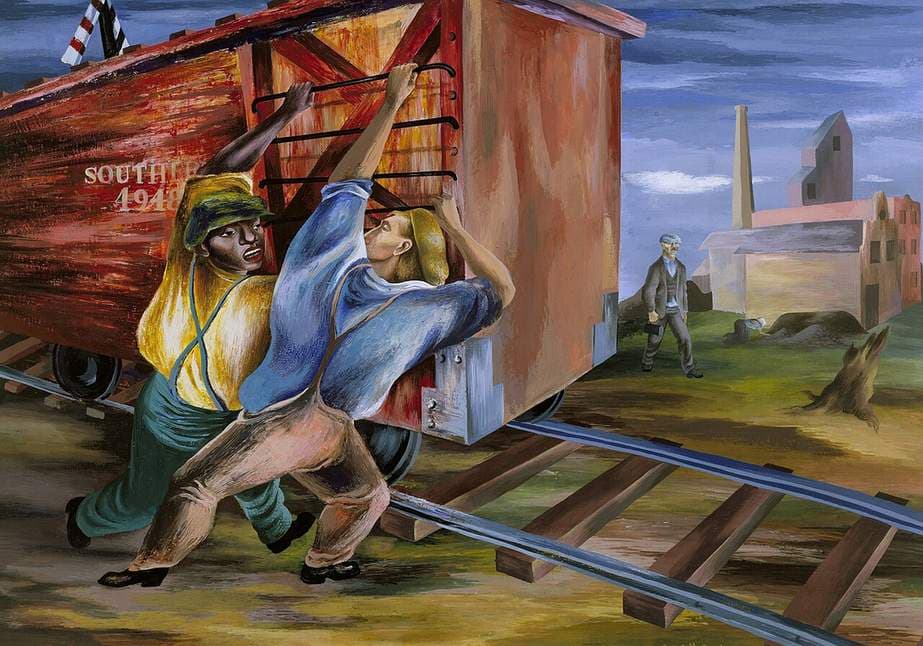 Back o' the Yards #3 — Mitchell Siporin