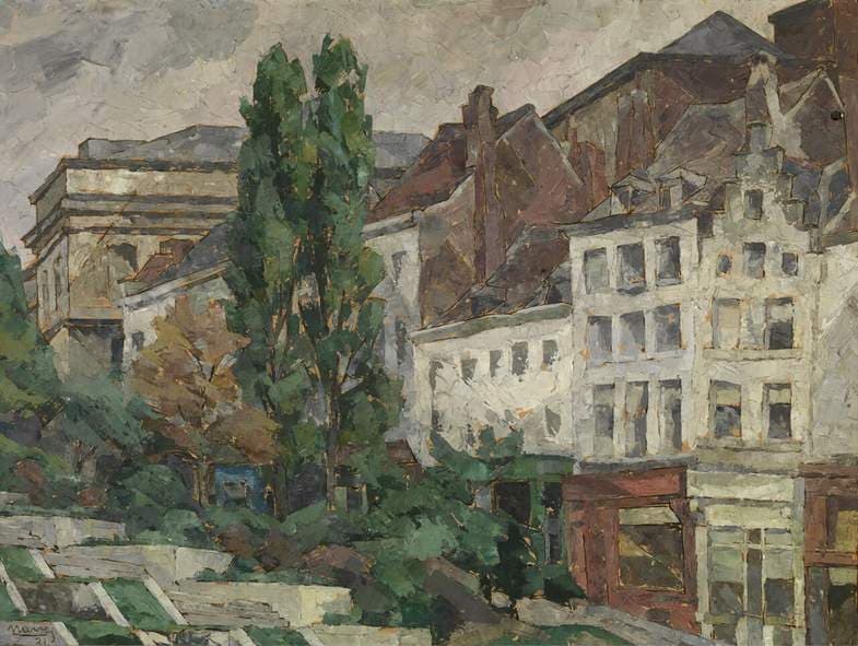 The Hofberg at Brussels — Arthur Navez