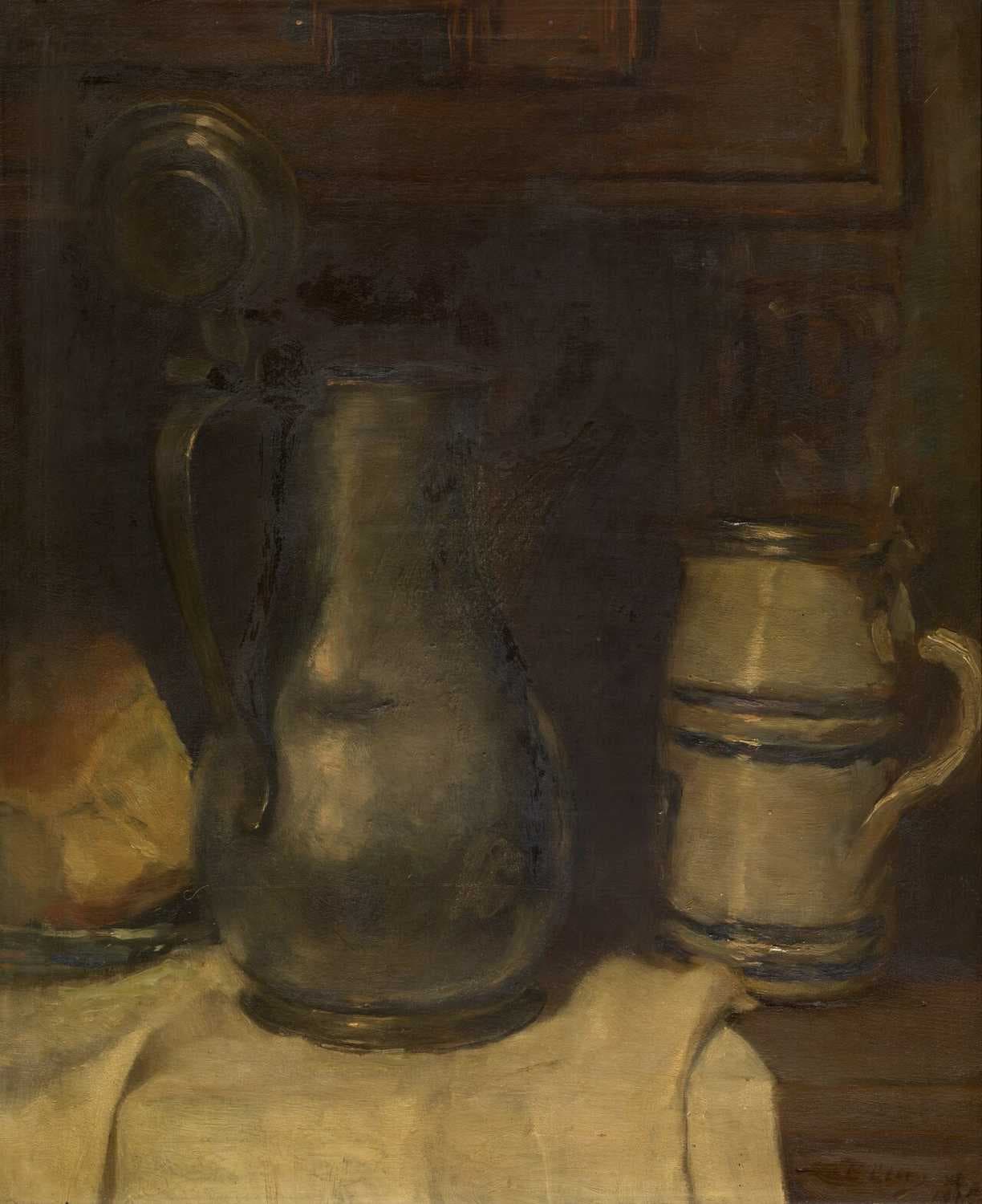 Still Life with Pewter Jar — Paul Claes
