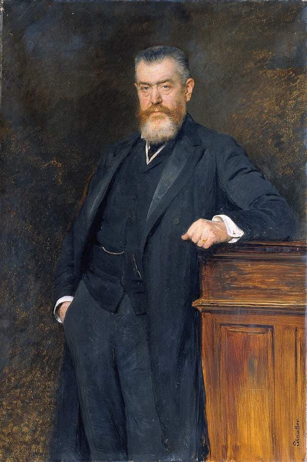 Unterrichtsminister Dr. Gustav Marchet — Viktor Stauffer