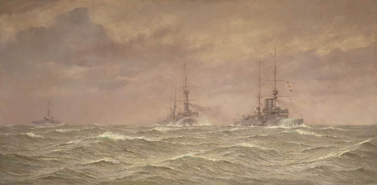 Battleships of the 3rd Squadron, 1912 — Alma Burlton Cull