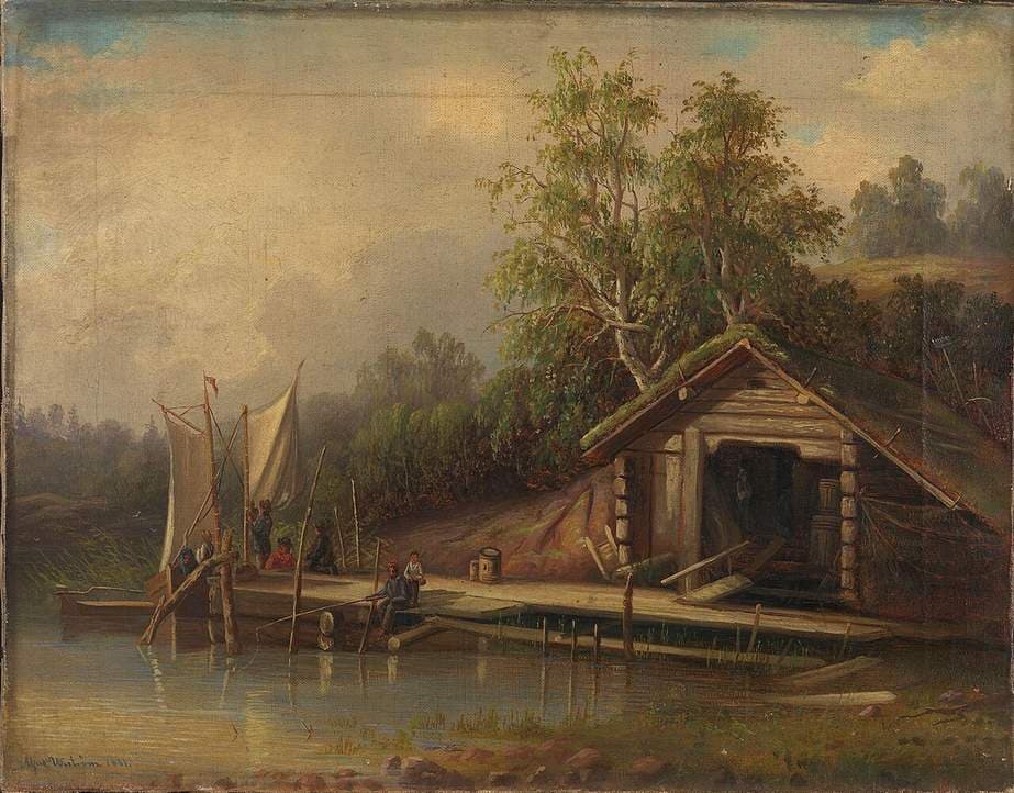 Painting — Alfred Wiström