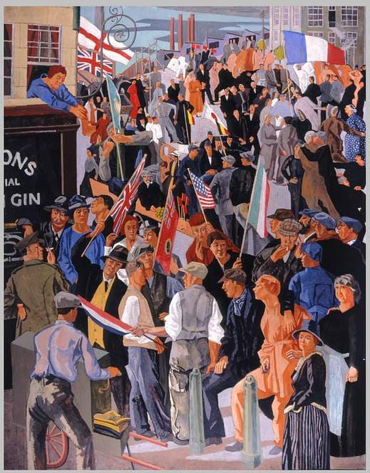 Armistice Day, Munitions Centre — Frederick Etchells