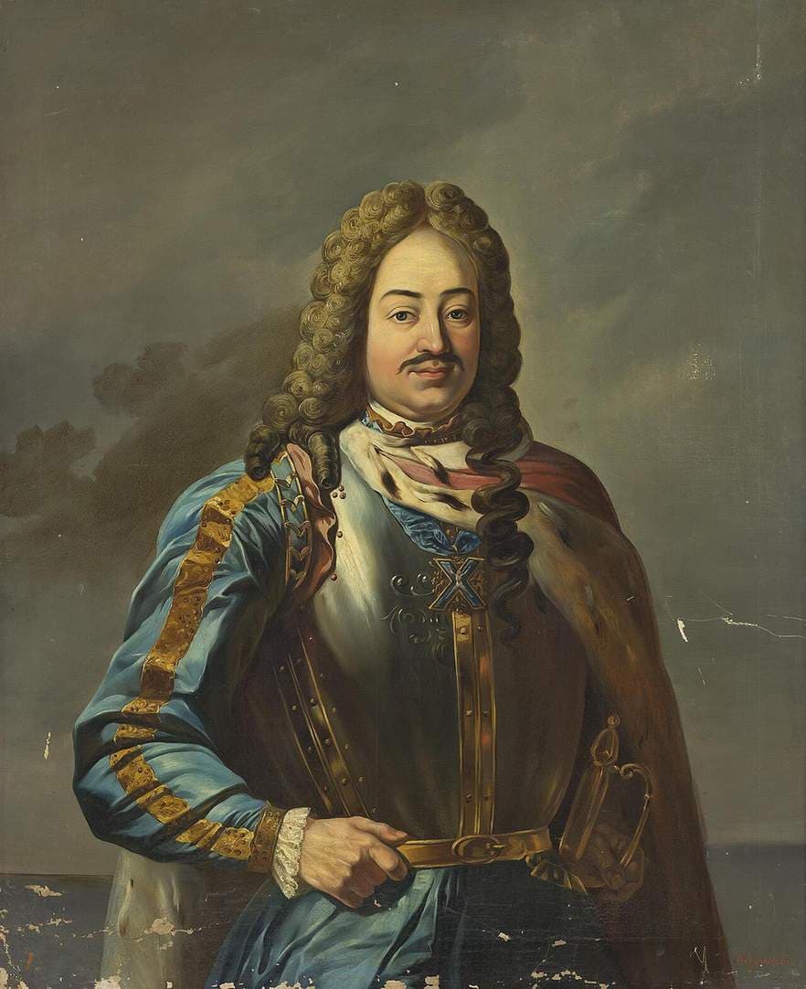 Portrait of Franz Lefort — Rudolf Zhukovsky