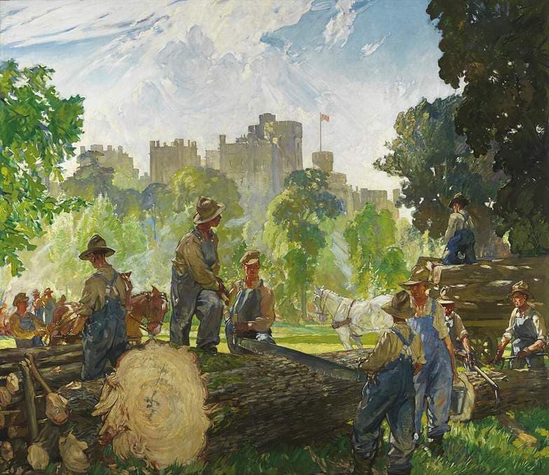 Canadian Foresters in Windsor Park — Gerald Moira