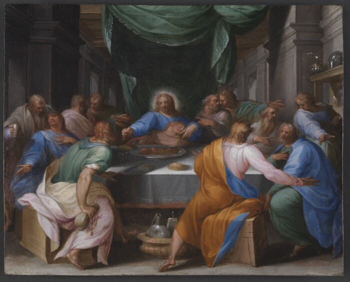 The Last Supper — Girolamo Muziano