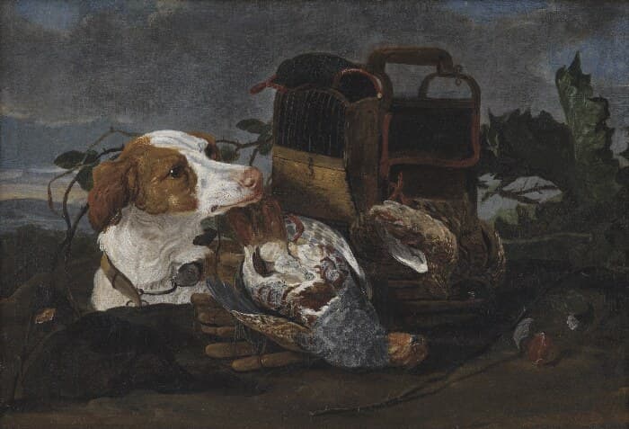 Still Life with Dead Birds and a Hound — Jan Fyt