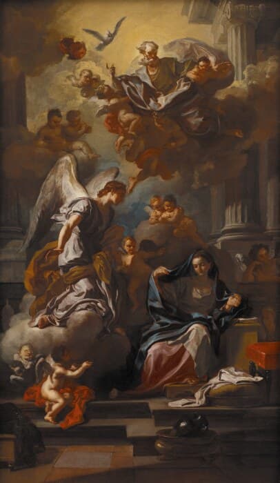 The Annunciation — Francesco Solimena