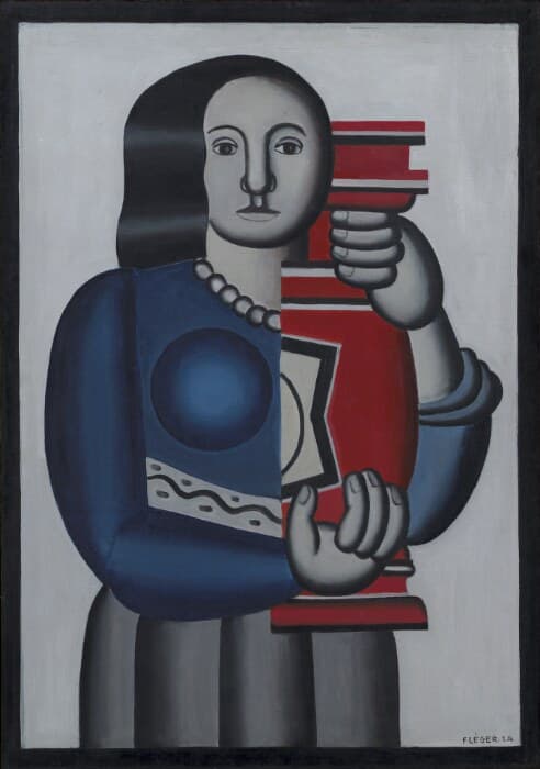 Woman with Vase — Fernand Léger