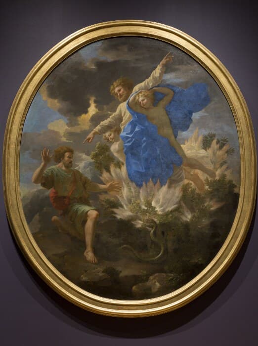 Moses and the Burning Bush — Nicolas Poussin