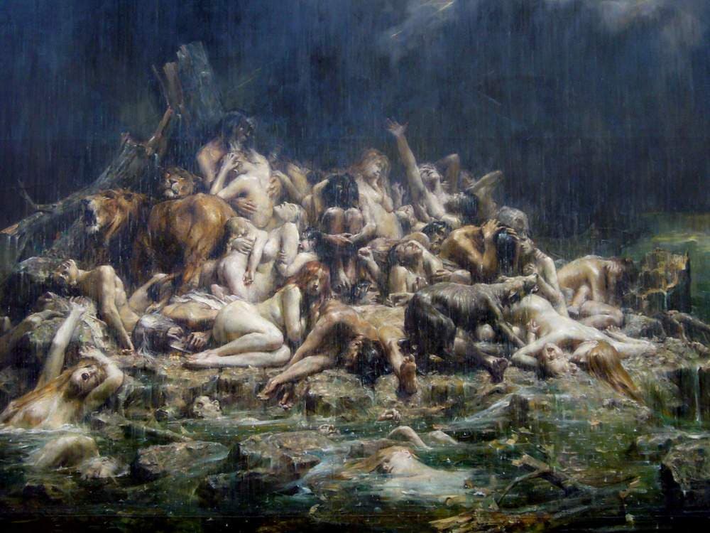 The Flood — Léon Comerre