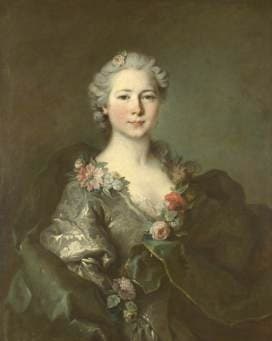 Portrait of Mademoiselle de Coislin — Louis Tocqué