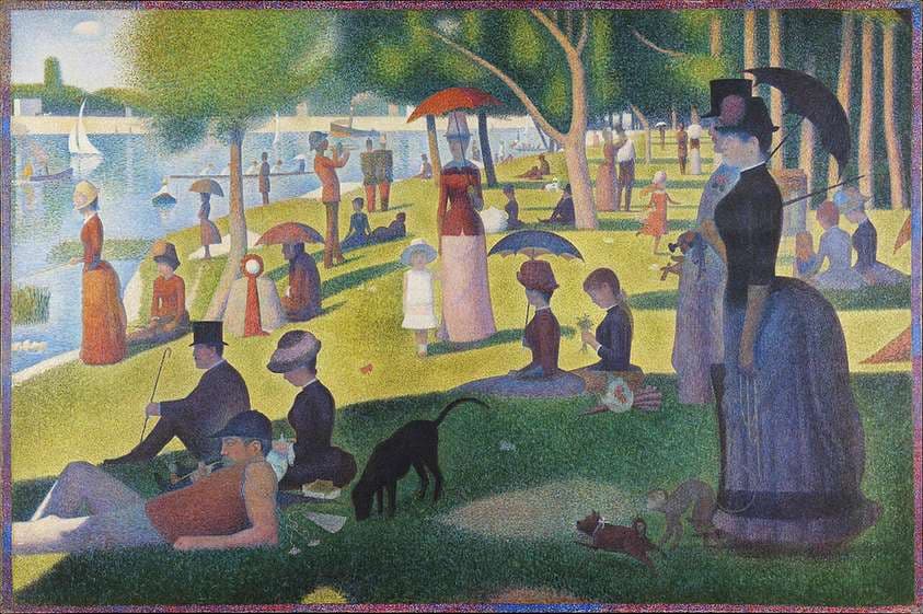 A Sunday Afternoon on the Island of La Grande Jatte — Georges Seurat